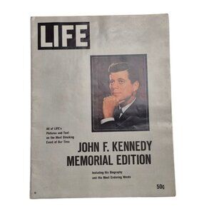 Life Magazine John F. Kennedy Memorial Edition 1963 - Vintage Collectible